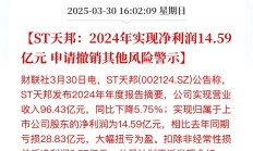 *ST和展发布公告 4月25日“脱星摘帽”