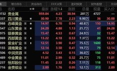 重仓黄金股的基金今日领涨！最多的涨了4%
