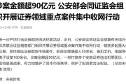 集中打击恶性操纵行为 维护资本市场秩序和稳定