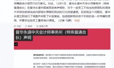 财政部对普华永道开出“顶格”罚单