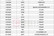 券商二季度“重仓股”浮现：40家券商跻身291只个股前十大流通股股东